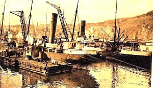 Oran- 166- travail sur les quais